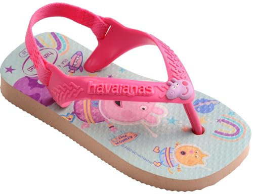Havaianas Mixte bébé HAV. Baby Peppa Pig Tongues, Ballet Rose, 22 EU
