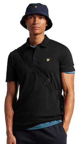 Lyle & Scott Mens Sport SS Polo Shirt - Jet Black - M