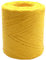 Bast auf einer Rolle, synthetisches Bast, 220 yard, Papierband, natürliches Basteln, für Geschenke, Weihnachtsblumensträuße, Dekorationen, 200 m (Gelb)