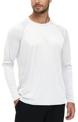 YuKaiChen Rashguard Herren Schwimmshirt Schnelltrocknend Atmungsaktiv Bade-T-Shirt mit kurzen Ärmeln Rashguards Wassersport für Männer