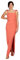 Little Mistress Damen Korallen Bindeband Maxi Brautjungfernkleid, Korallenrose, 34