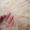 50cm x 150cm Soft Glitzer Tüllstoff Netzstoff zum Nähen, Bling Tüll Mash Stoffe Dekostoff für DIY Basteln Bekleidung Tüllrock Hochzeitskleid Schleier Vorhänge Tischdecken Hochzeit Party Deko,Sekt