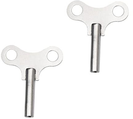 Homoyoyo 2 STK Uhrenschlüssel Aufziehschlüssel Schlüssel Zum Aufziehen Einer Antiken Uhr Schlüsselwindwecker Uhr Schlüssel Reparieren Vintage Uhr Stahl Bilden Reparatur