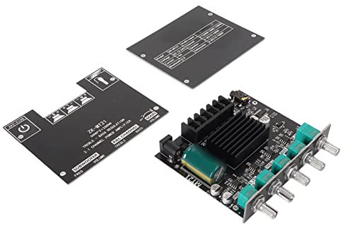 Placa Amplificadora de Potencia 5.0, Módulo de 2.1 Canales para Altavoz de 20-100 W, con Múltiples Mecanismos de Protección, Receptor de Música 5.0