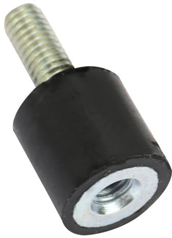 4 Stück Stoßdämpfer M3 Gummilager M3 M5 M6 Gummilager Klimaanlage Gummipuffer Antivibrationsfüße Stoßdämpfer M5 Silentblock für Wärmepumpenstoßdämpfer (VD8*8 M3*8)