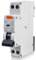 GOEDCH 30 mA Disjoncteur Différentiel: 16A 230V Interrupteur FI avec RCBO, 1P+N 6 kA Interrupteur FI/LS, Courant nominal RCD, Disjoncteur de Courant Résiduel pour Surcharge Court-Circuit Protection
