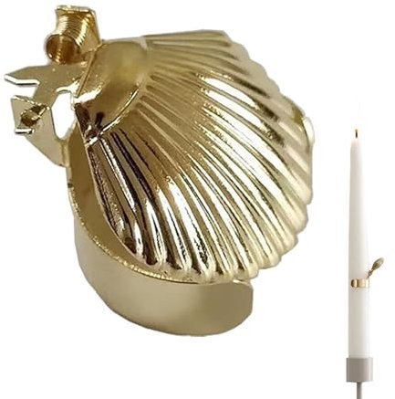 Extincteur De Bougie – Éteigneur Automatique De Bougie | Coupe-bougie Et Éteignoir De Flamme De Mèche | Minuterie D'extinction De Bougie À Motif Métallique | Bouchon De Bougie Automatique | Extincteur