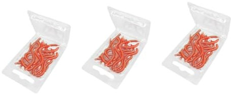 VANZACK Sets Cm Realistic Worm Soft Fishing Lures Bait Bionic Worm Lifelike Lures for Trout Pcs
