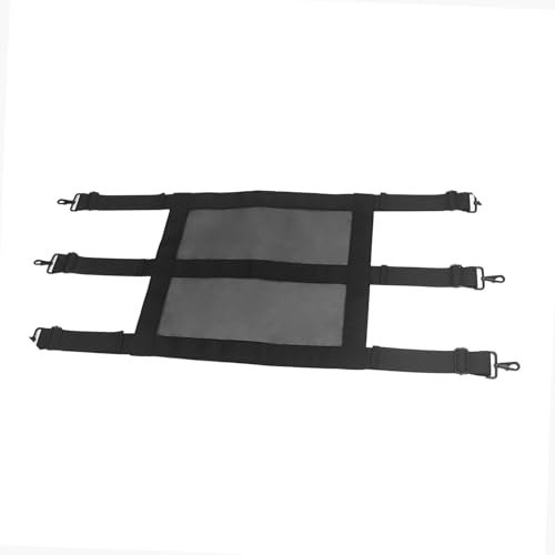 harayaa Stall Guard for Horse Horse Stall Guard Heavy Duty Keep Horse Securely Sturdy Allows Air Flow Metal Hooks Nylon Stall Guard