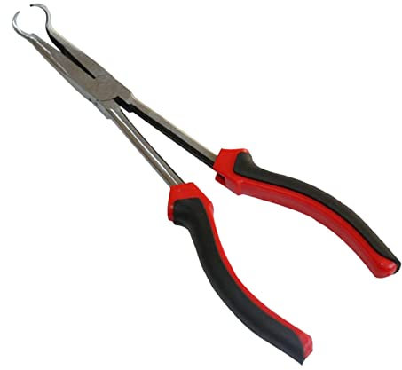 Pince Retrait Fil Bougie D'allumage Voiture Outil Retrait Serre-câble Cylindre À Long Nez Pour Réparation Moteur Voiture