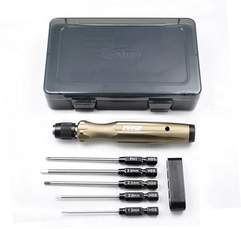 RTW 5 in 1 cacciavite esagonale Phillips strumento di riparazione 1.5/H2.0/H2.5/H3.0mm/PH1 supporto RC Airplane Model Tools (1 set 5 in 1)