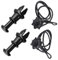 BILKAR Cord Hutablage Haltebände Kompatibel Mit Seat Für Leon (1M) 2000 2001 2002 2003 2004 2005 2006 1M6867574A Gepäckraumabdeckung, Gurte Für Aufbewahrungstasche Und Ablage Im Kofferraum.