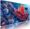Alfombrilla Ratón XXL Azul Accesorios Escritorio Protector Mesa Tapete Océano Alfombrilla Gaming Mouse Pad 700x300x3mm Desk Mat Tapete Impermeable Base Antideslizante, para PC Gamer Oficina d-755