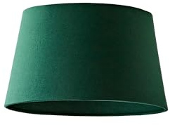 ValueLights | Aspen Forest Green Tapered 25cm Easy Fit Pendant Lamp Shade | Ceiling Lights, Home Décor & Improvement Essential
