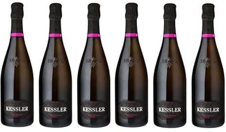 6x 0,75l - 2018er - Kessler Sekt - Rosé Réserve Brut - Deutschland - Rosé-Schaumwein brut
