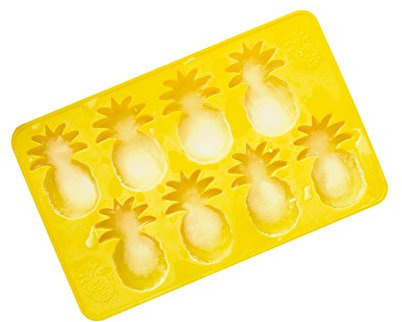Hoot ht-pinapice Form für Eiswürfel in Form Ananas Silikon Gelb 22 x 3 x 14 cm