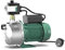 Wilo-Jet FWJ 202 Gartenpumpe, selbstansaugender Hauswasserautomat/Hauswasserwerk zur Wasserversorgung aus Brunnen, Zisternen und Regentonnen, 4500l/h, 3,6 bar, 550W