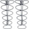 CampTeck U7192 Schnürsenkel mit Schnellverschluss Elastische Schnürsenkel mit Schnellschnürsystem -Grau -1 Paar