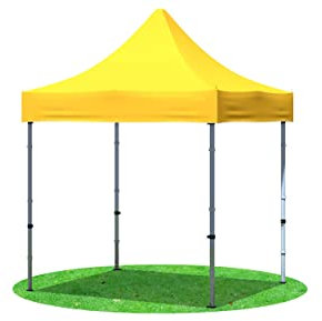 Stabilezelte Faltpavillon 2x2 Meter Professional gelb