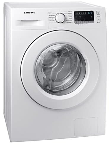 SAMSUNG WD80T4046EE/EC Lavasecadora Estándar Serie 4, 8kg/5kg, B, Carga Frontal, Color Blanco, Tecnología EcoBubble, Motor Digital Inverter, AirWash