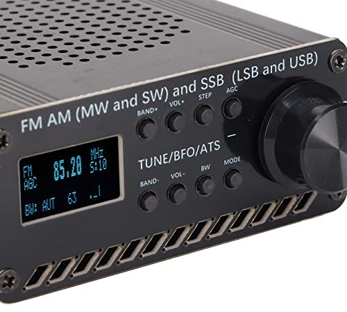 Portable Radio Receiver Full Radio Receiver Scanner Band Scanner FM AM (MW SW) SSB (LSB USB) Handheld Recorder Si4732