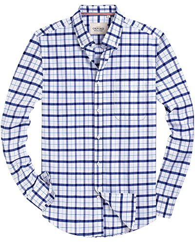 Alimens & Gentle Ac01jk-02 Chemise à Bouton Bas Homme | travail de bureau, affaires, loisirs, mariage, événement formel, entretien, boutons de manchette, doux, respirant
