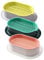 NOPEILVI Cat Grass Planter, 3Pcs Cat Grass Planter Box Plastic Cat Grass Sprouter Catnip Cat Grass Box Indoor Outdoor Soil Free Nursery Cat Plant For Pet