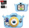Macchina Fotografica Per Bambini Per Ragazze e Ragazzi 2.0 Pollici IPS Schermo 1080P 40M HD Videocamera per Bambini Digital Dual Camera 32GB SD Card, lettore Regali di Natale e Compleanno Giocattolo