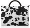 Cow Printed Laptop Sleeve Compatible 15-17 In Notebook Animals Print Laptop Bag for Women Men Carrying Case Bag Briefcase Laptop Briefcase Bag