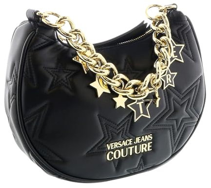 Versace Jeans Couture Borsa A Spalla Hobo Stars Couture 75VA4BC3ZS806 Nero