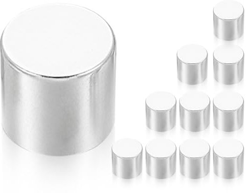 KAPSING Lot de 10 Embouts 10 mm en Acier Inoxydable pour Bracelet, Collier, Cordons et Tringles à Rideaux