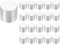 KAPSING Lot de 10 Embouts 10 mm en Acier Inoxydable pour Bracelet, Collier, Cordons et Tringles à Rideaux