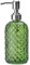F Fityle Distributeur de Savon à Pompe en Verre avec Pompe en Acier Inoxydable 304, Distributeur de Lavage corporel Durable, Distributeur de Lotion Vide et, Vert