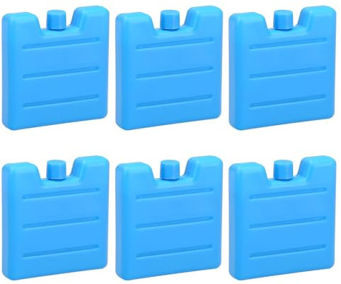 TaimeiMao Kleine Kühlakkus,Kühlakkus für Kühltasche,Kühl-Elemente,Kühlakku,Mini Kühl-Akku,für Brotdose Lunchbox,Schule, Picknick,Camping (blau)