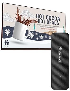 OptiSigns Android Stick Digital Signage Player - UK Plug
