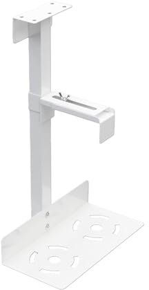 Soporte de PC bajo el escritorio y en la pared – Soporte para colgar en el ordenador | Soporte de pared y bajo la mesa, soporte de montaje para CPU de hasta 160 libras