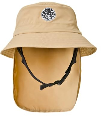 Rip Curl Herren Sonnenhut UPF 50+ Quick Dry Surf Hat with Removable Neck Flap