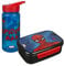 Scooli - Spider Man Set de Vaisselle pour Enfants - Set composé d'une boîte à Pain et d'une Gourde - idéal pour l'école ou Le Jardin d'enfants - à partir de 4 Ans - en Plastique - sans BPA