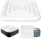 Quadratische Whirl-poolabdeckung, Aufblasbare Badewannenabdeckung Mit Griffen, Premium Energiesparende Whirl-Pooldeckel, Universelle Aufblasbare Whirlpool-Abdeckung (Quadratische-160CM)