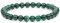 LAKADA Bracelet en malachite véritable pierre précieuse avec perles rondes de 6mm - différentes longueurs - bracelet en pierres précieuses porte - bonheur talisman cadeau
