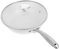 Gatuida Wok de Cerámica Antiadherente de Sartén para Cocina de Gas Utensilios de Cocina con Tapa Diseño Multipropósito de Limpiar para Freír y Cocinar