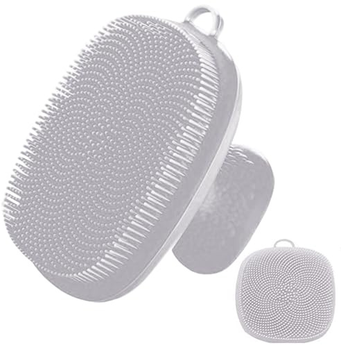 MASSAGER MANUALE FACE - Tragbare Reinigungsbürste, Hautpeeling-Werkzeug | Wasserdichter Silikon-Gesichtsreiniger zum Entfernen von und Pflege-Pad