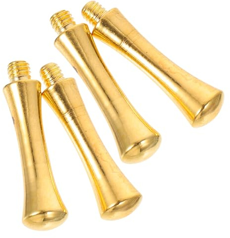 Edelstahl Scherenschwanznagel 6 Stück für Friseurscheren Gold