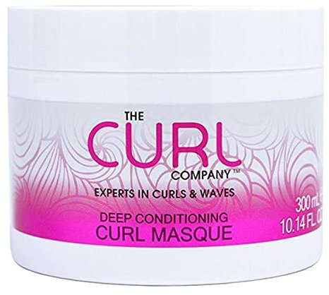 The Curl Company Intensiv Pflegende Haarkur für Lockiges Haar (300 ml) Perfekt für lockere bis krause Locken, Kinks & Wellen. Professionelle Formel mit pflegenden Curplex- und Moringa-Ölen.