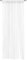 Fadenvorhang Fadengardine Türvorhang | Weiß | 110x250 cm | Polyester
