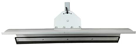 Universal Schneeschild Schneepflug Grau pulverbeschichtet/Abmessungen 125 x 40cm / für Rasentraktor oder Einachsermaschinen / 5-Fach verstellbar