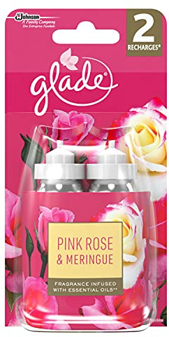 Glade Elegance Sense Air Freshener Refill Spray Pink/Meringue Duopack – Pack of 2