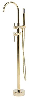 Badewannenarmatur freistehend gold Tugela