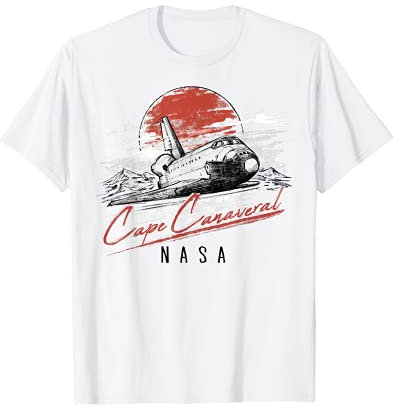 NASA Sketched Cape Canaveral Horizon T-Shirt