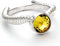 HARRY POTTER Solitärring für Damen 925er Silber, Silber